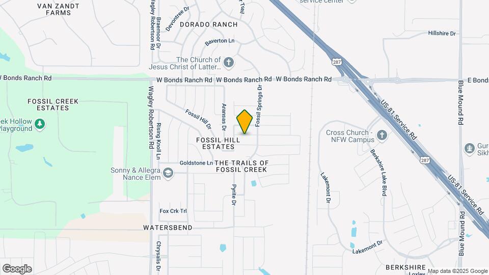 421 Emerald Creek Dr Map and Location Details