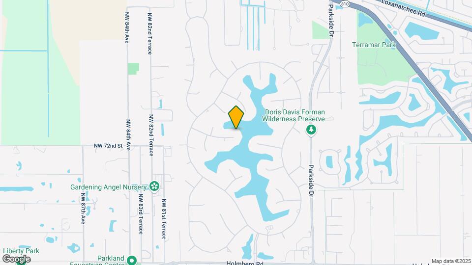 7701 Salem Ln Map and Location Details