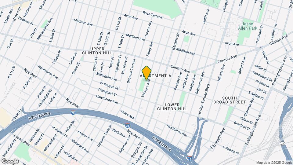 167 Seymour Ave, Unit 3 Mapa y Detalles de la Ubicación
