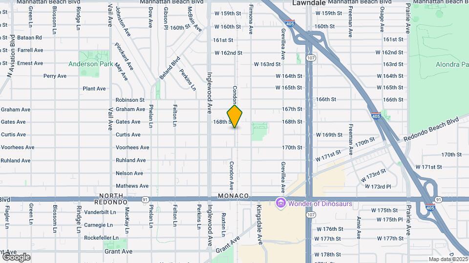 4703 W 169th St Map and Location Details