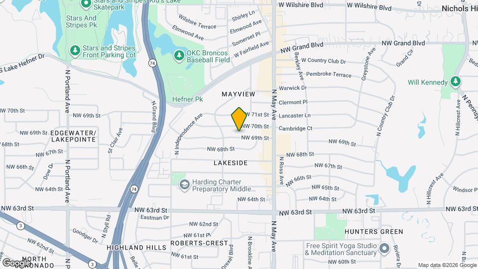 3025 NW 69th St Map and Location Details