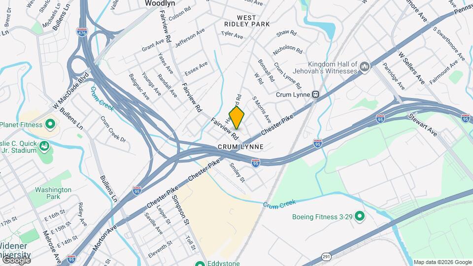 332 Fairview Rd Map and Location Details