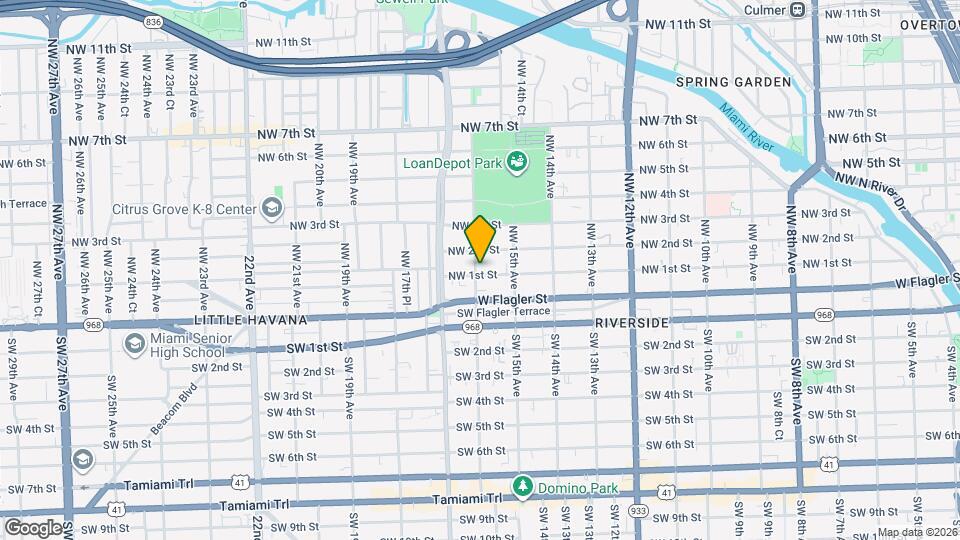 1575 NW 1st St Map and Location Details