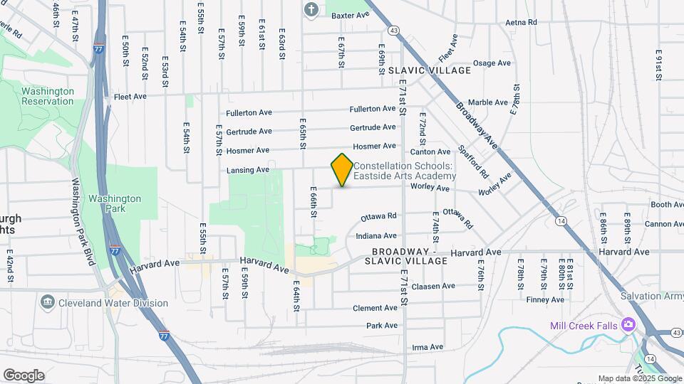 6714 Worley Ave Map and Location Details
