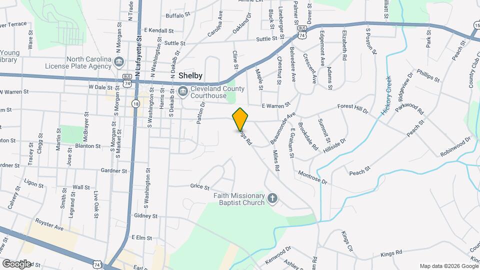 512 Kings Rd Map and Location Details