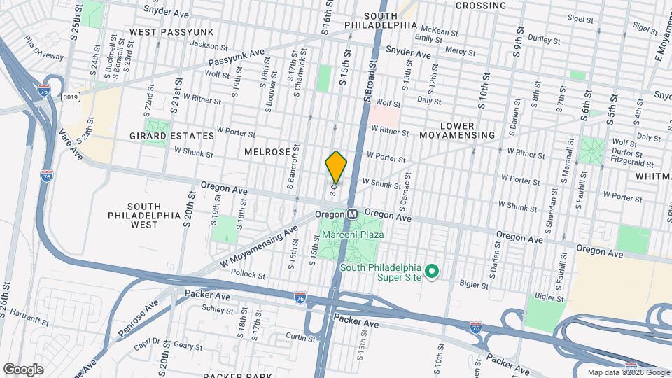 2625 S Carlisle St Map and Location Details