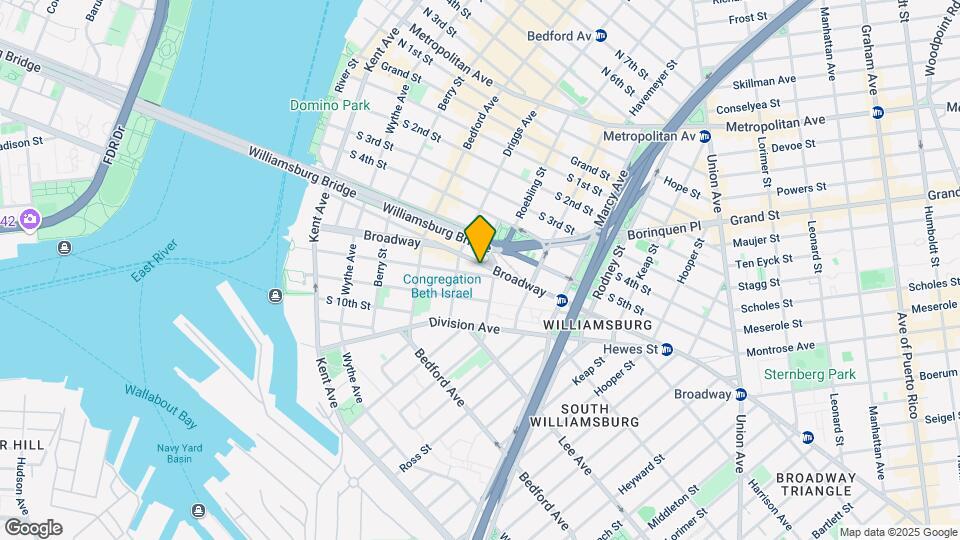 208 Broadway Mapa y Detalles de la Ubicación
