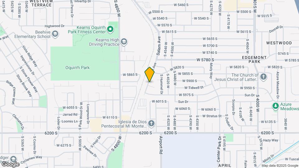 5915 Salem Ave Map and Location Details