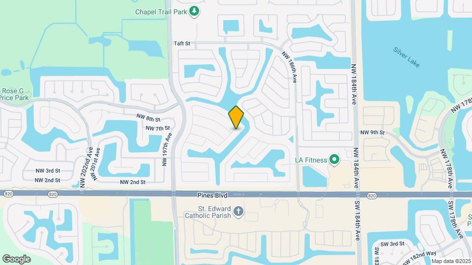 721 NW 193rd Ave Map and Location Details