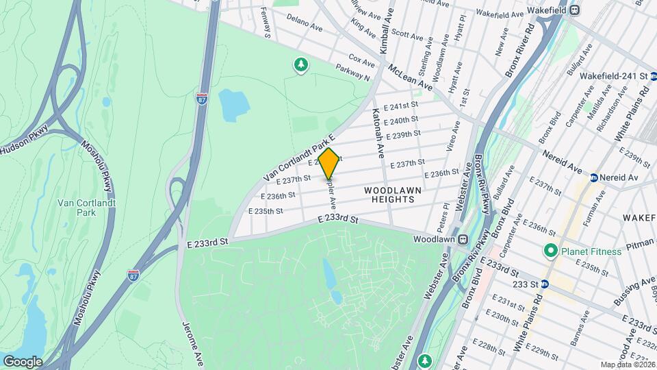 4297 Kepler Ave Map and Location Details