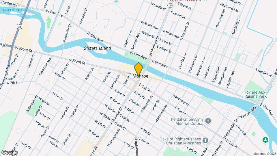 40 S Monroe St Mapa y Detalles de la Ubicación