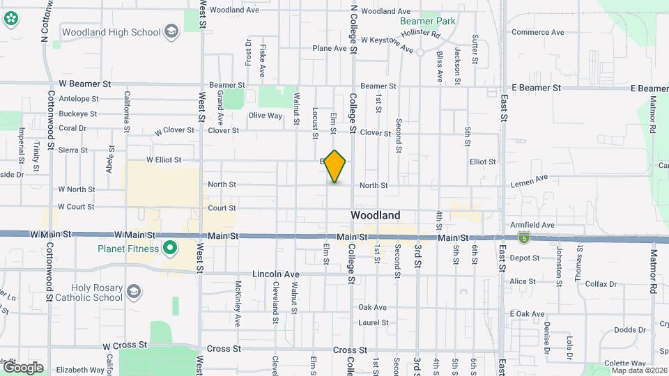 414 North St Map and Location Details