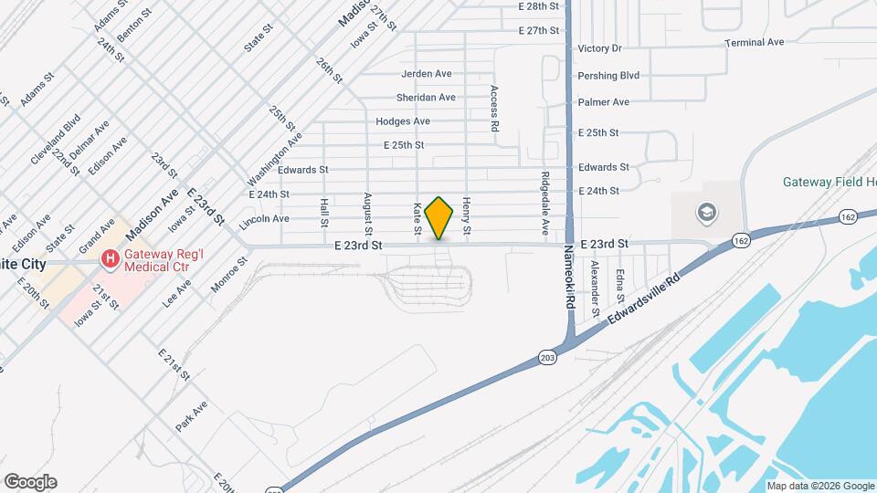 2532 E 23rd St Mapa y Detalles de la Ubicación