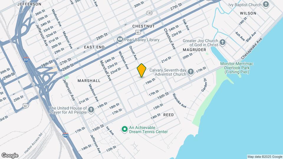 920 20th St Map and Location Details