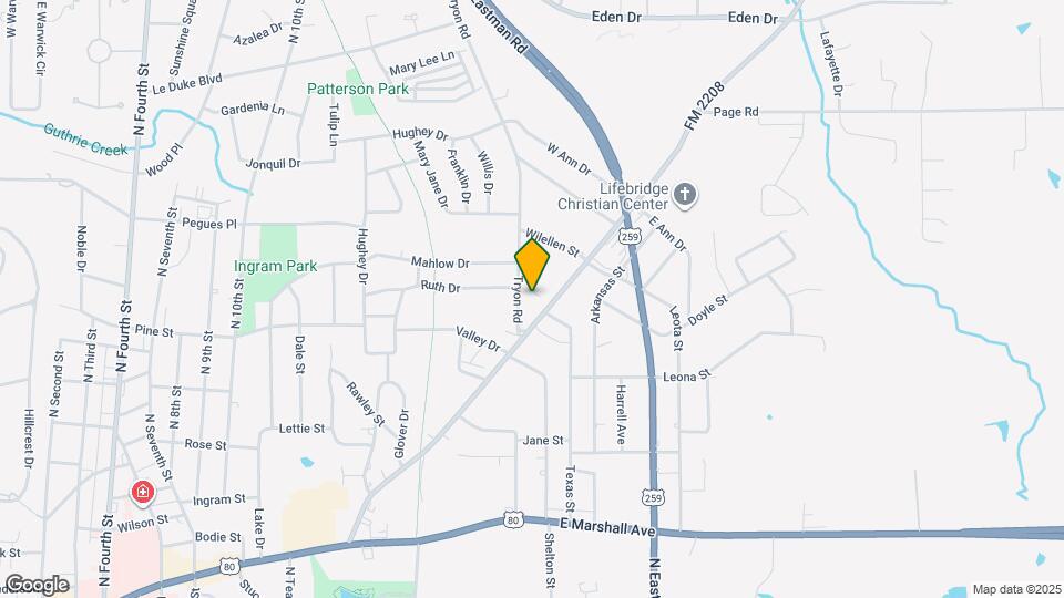 1526 Mahlow Dr Map and Location Details