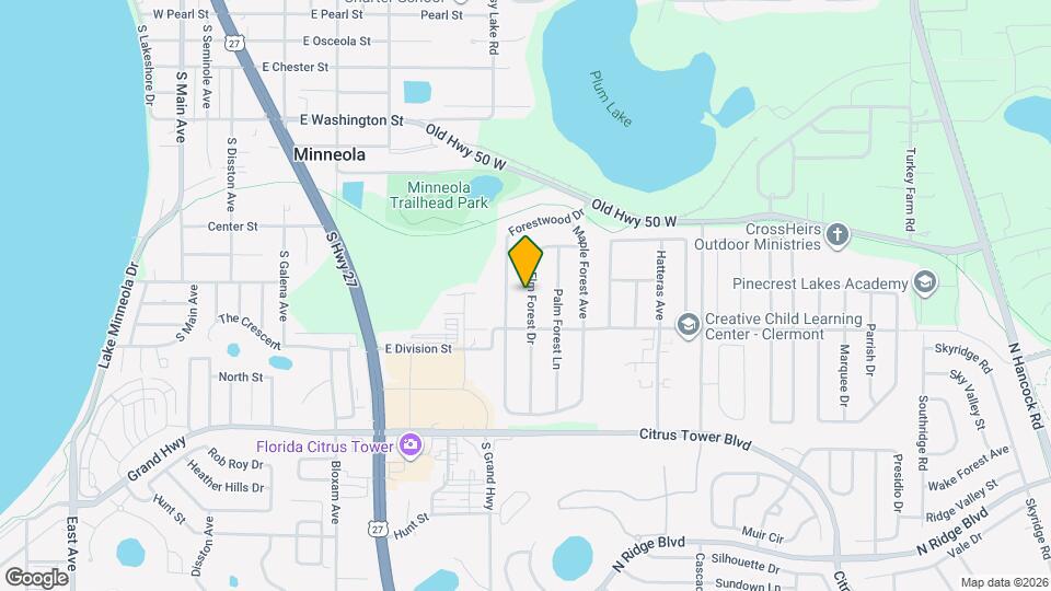 830 Elm Forest Dr Mapa y Detalles de la Ubicación