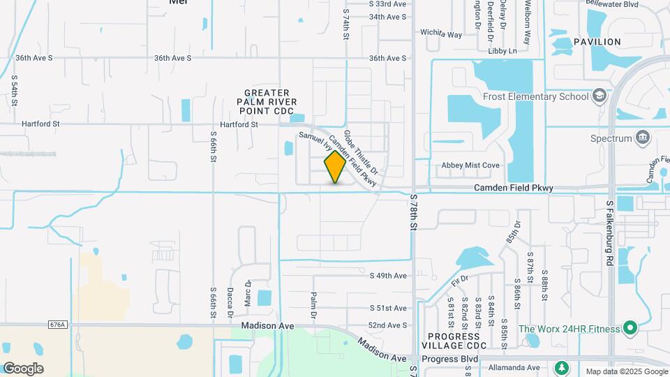 7028 Samuel Ivy Dr Map and Location Details