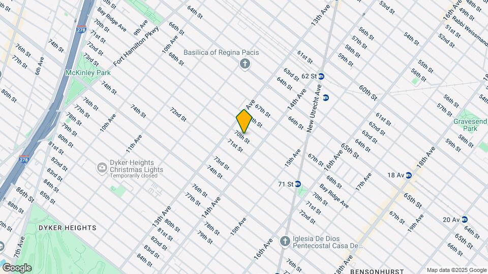 1339 70th St Map and Location Details