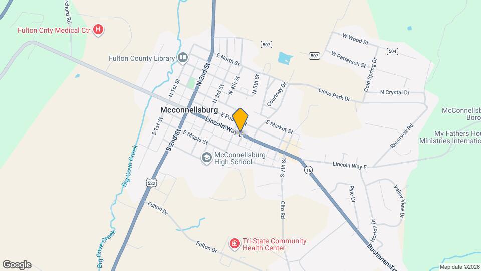 326 N 1st St Apartments McConnellsburg, PA Apartments For Rent