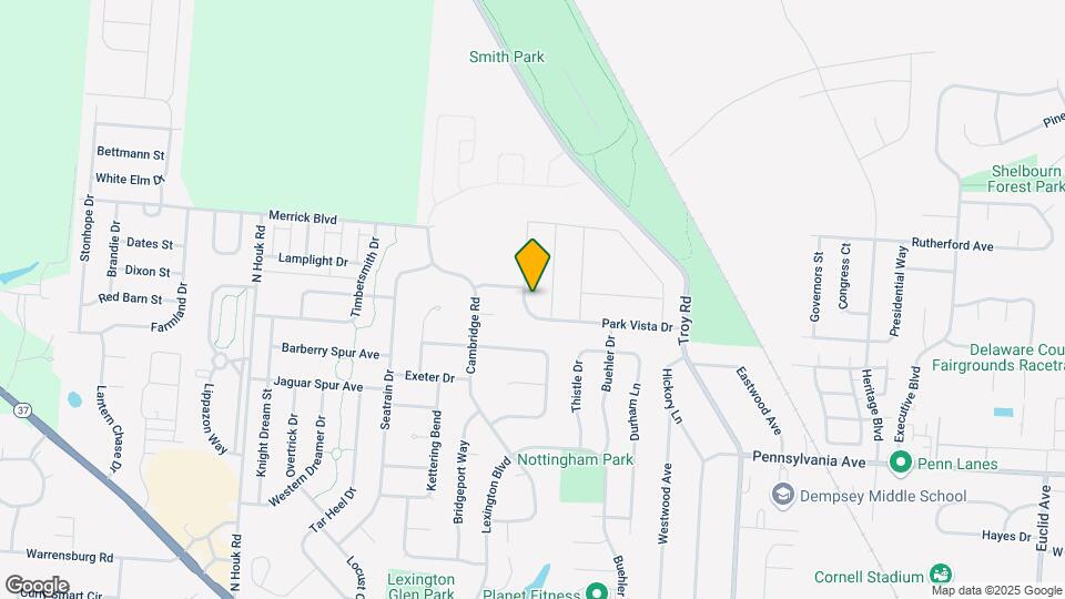 418 Park Vista Dr Map and Location Details