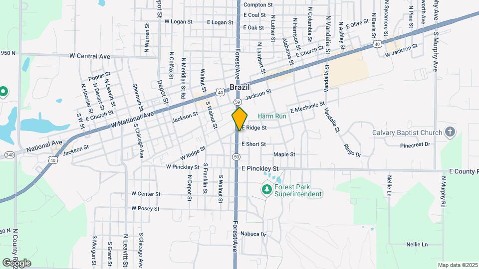 310 S Forest Ave Map and Location Details