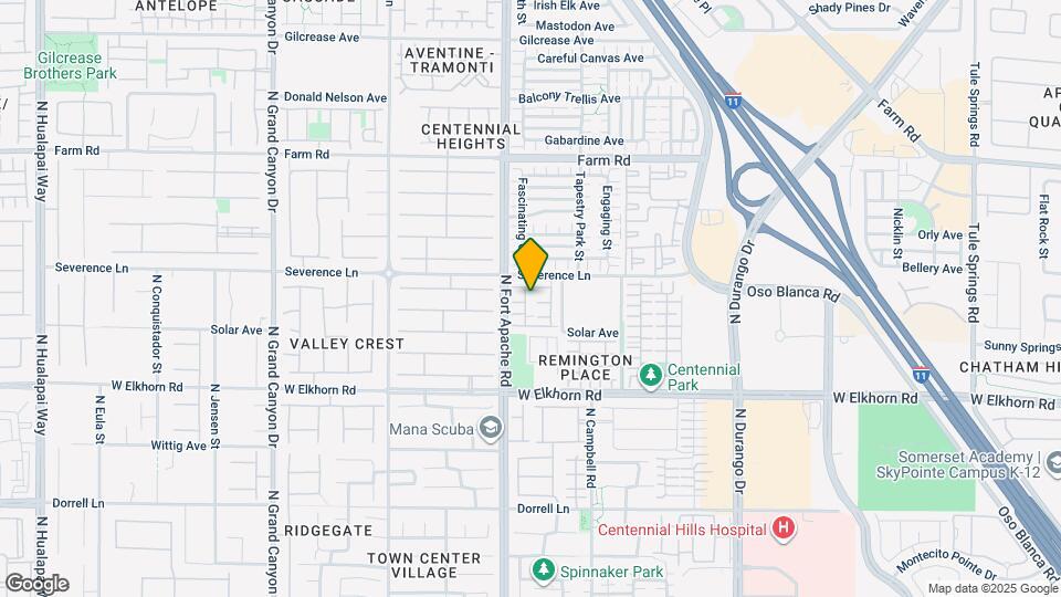 7322 Fools Gold St, Unit 101 Map and Location Details