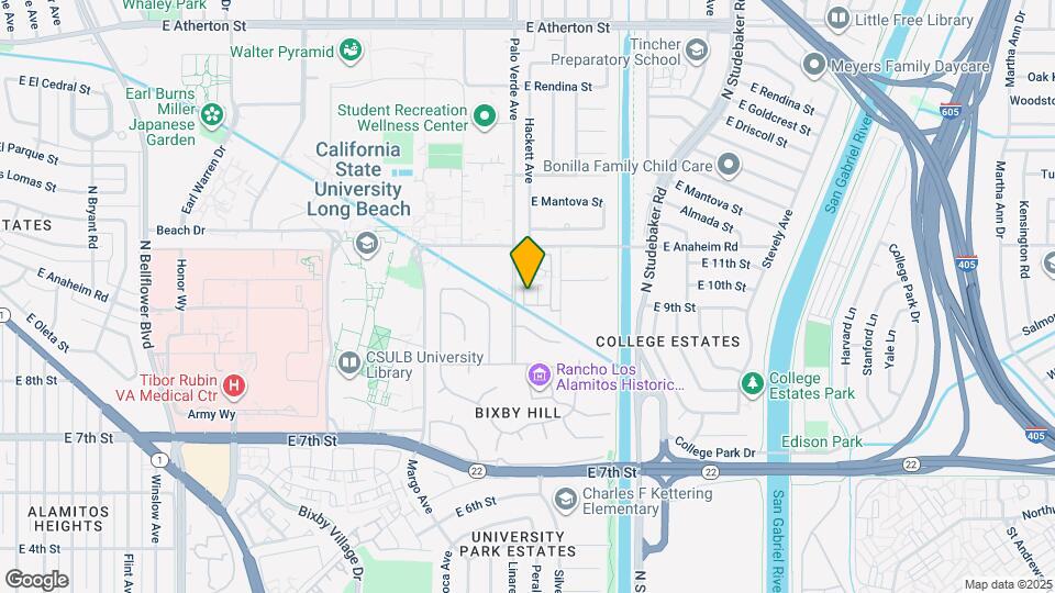 926 Palo Verde Ave Map and Location Details