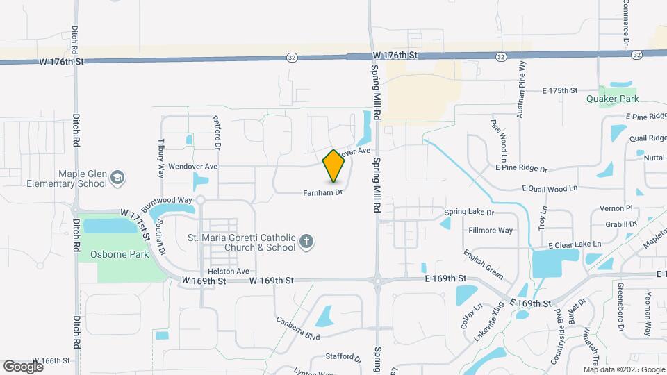 562 Farnham Dr Map and Location Details