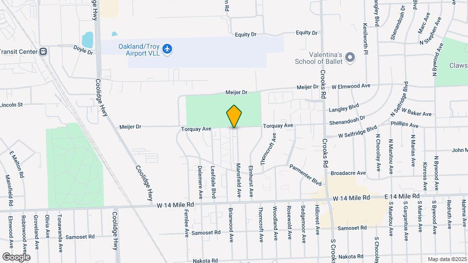 5089-5099 Mansfield Ave Map and Location Details