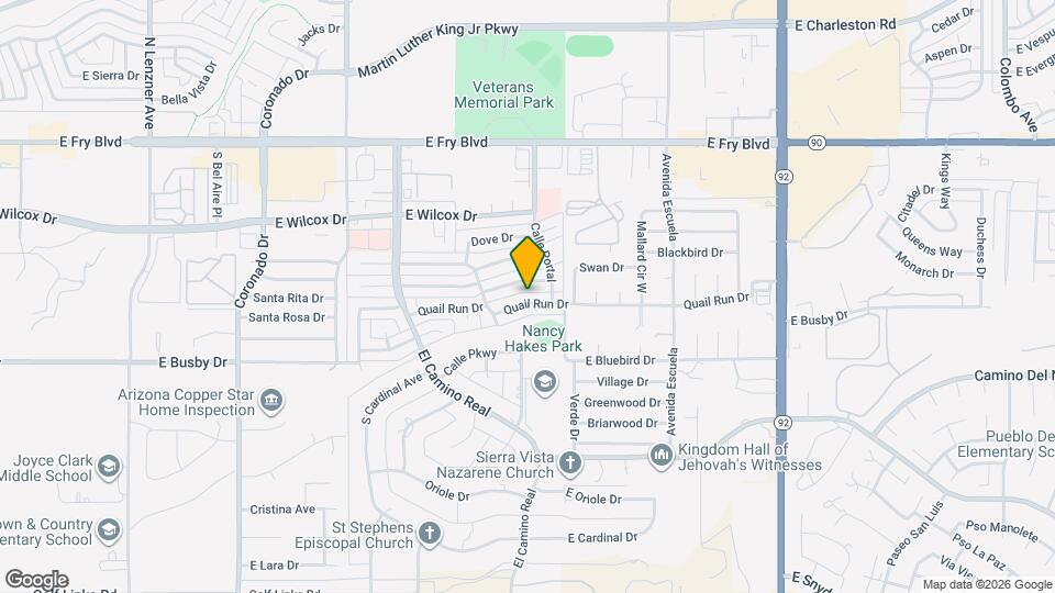 3001 Quail Run Dr Map and Location Details