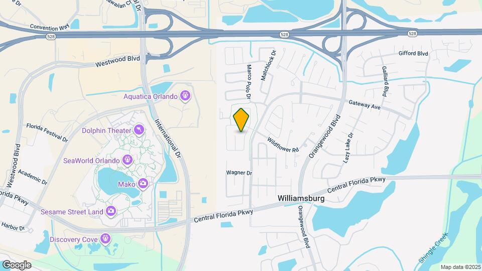 10607 Whitman Cir Map and Location Details