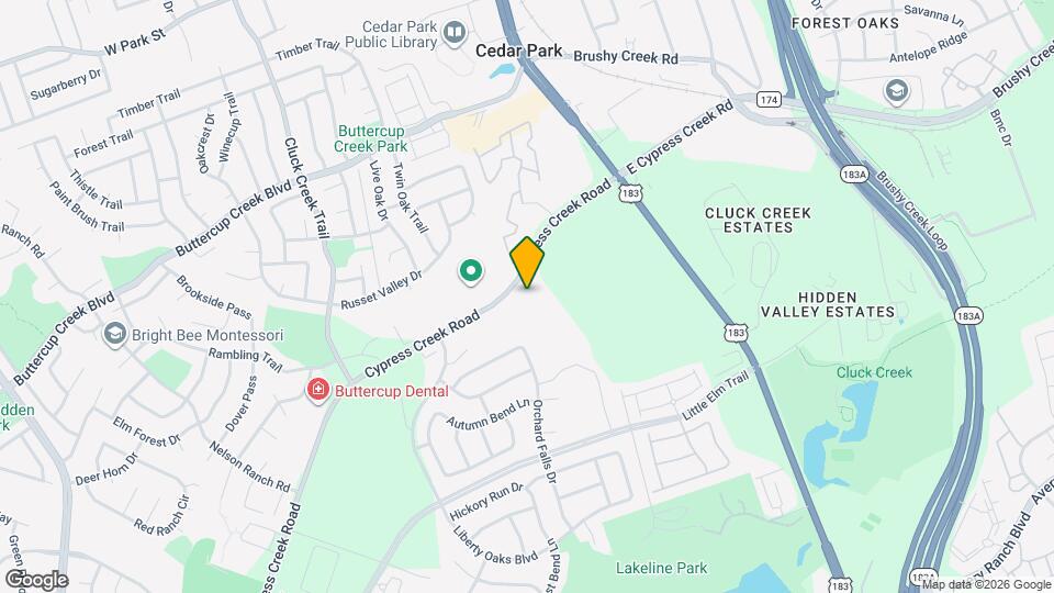 350 Cypress Creek Road, Unit 11312 Map and Location Details