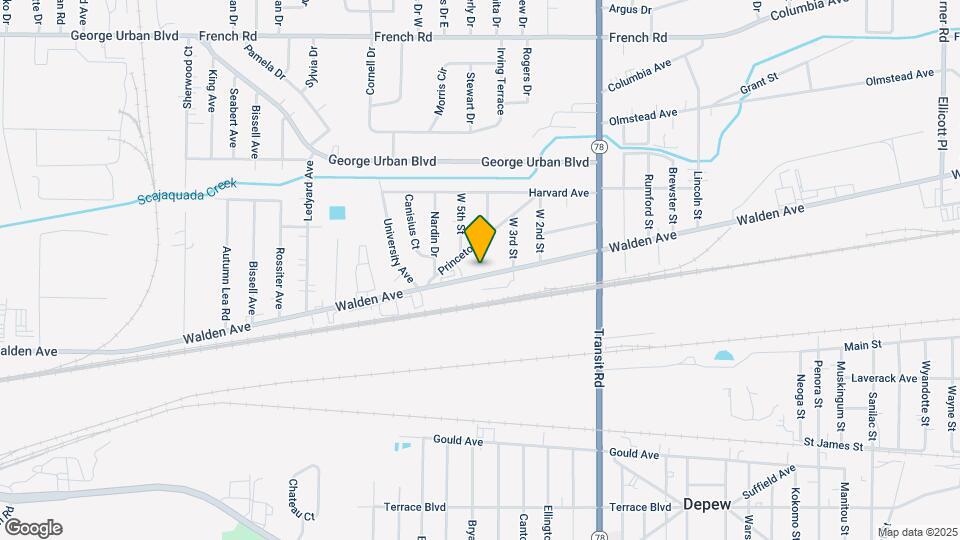 3202 Walden Ave Map and Location Details
