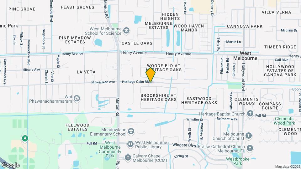 2640 Brookshire Cir Map and Location Details