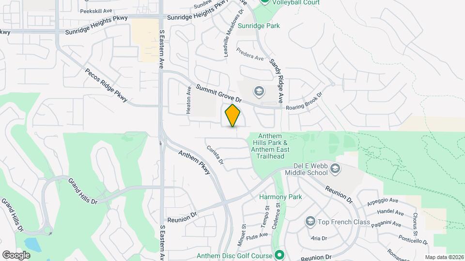 2489 Sedona Cedar Ave Map and Location Details