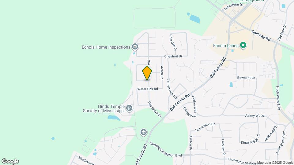 301 White Oak Dr Mapa y Detalles de la Ubicación