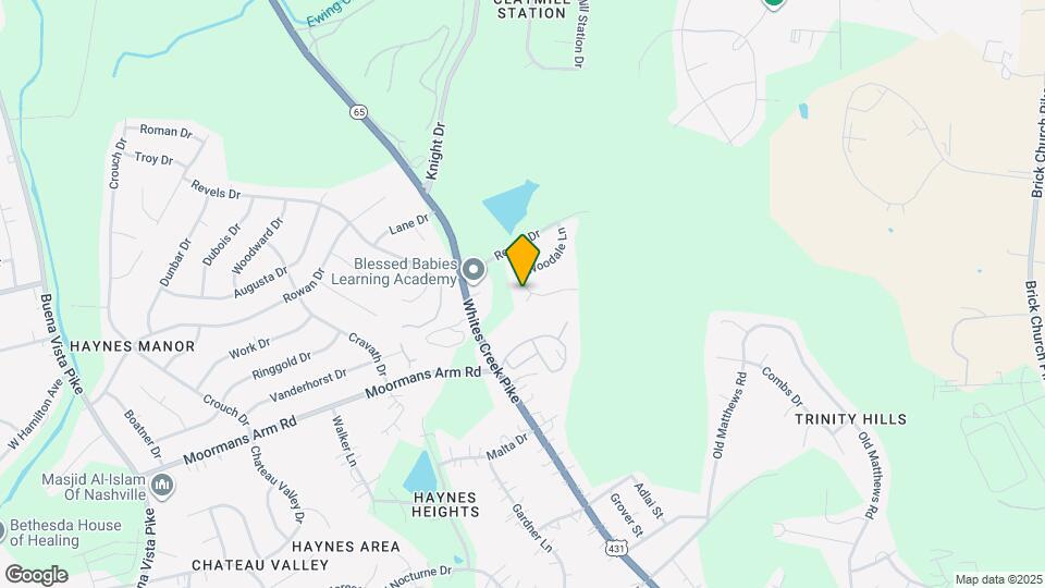 2526 Highland Trace Dr Map and Location Details