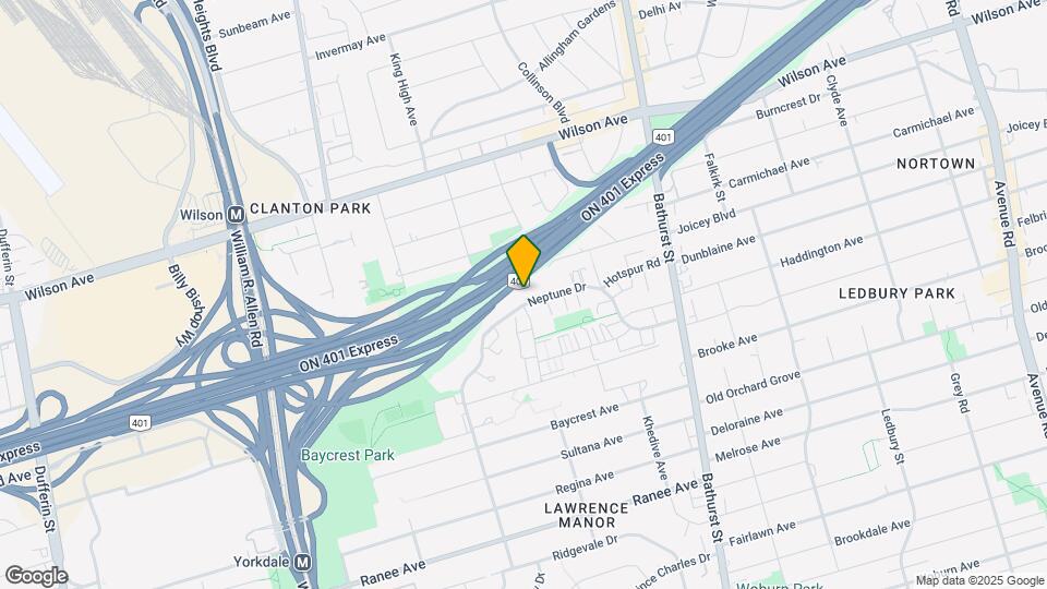 98 Neptune Dr Map and Location Details