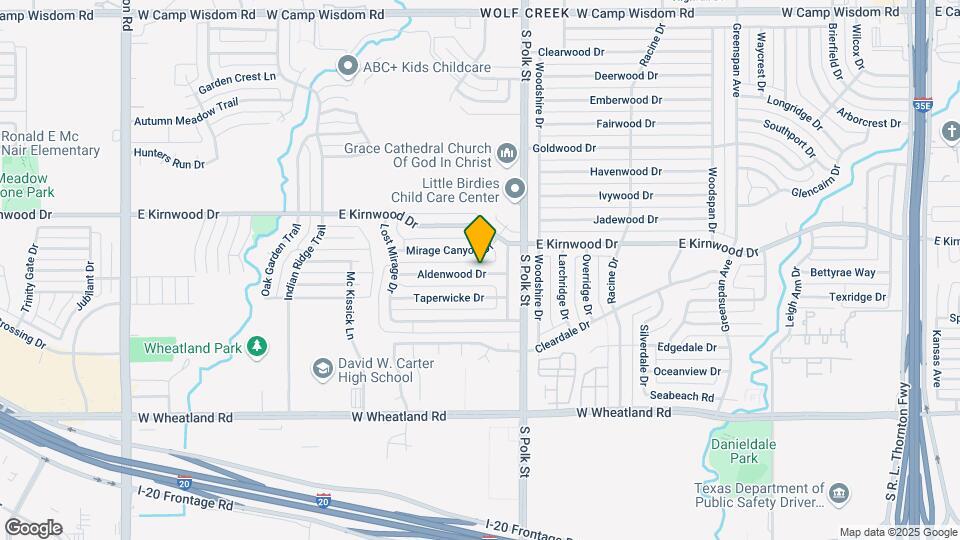 1221 Aldenwood Dr Map and Location Details