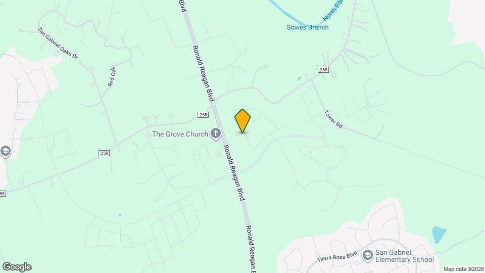 523 Hallwood Dr Map and Location Details