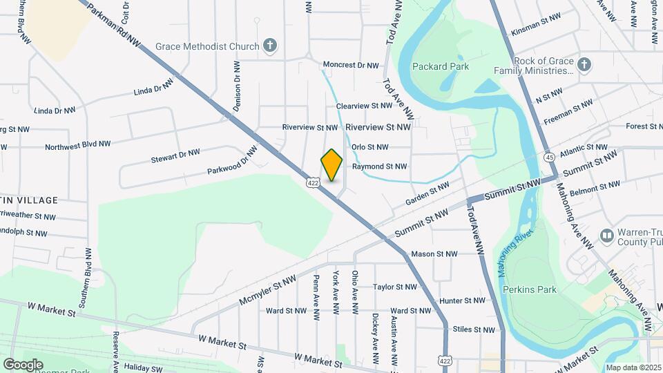 1334 Parkman Rd NW Map and Location Details