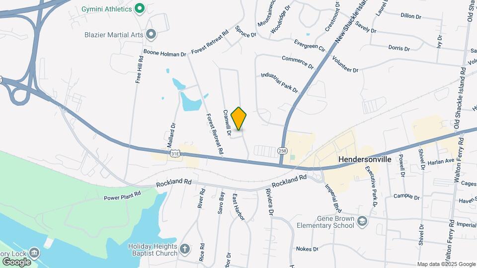 103 Cranwill Dr Map and Location Details