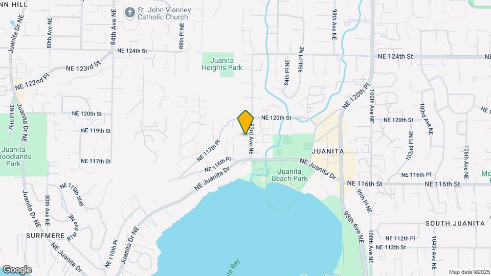 Beachwood Homes in Kirkland Map and Location Details