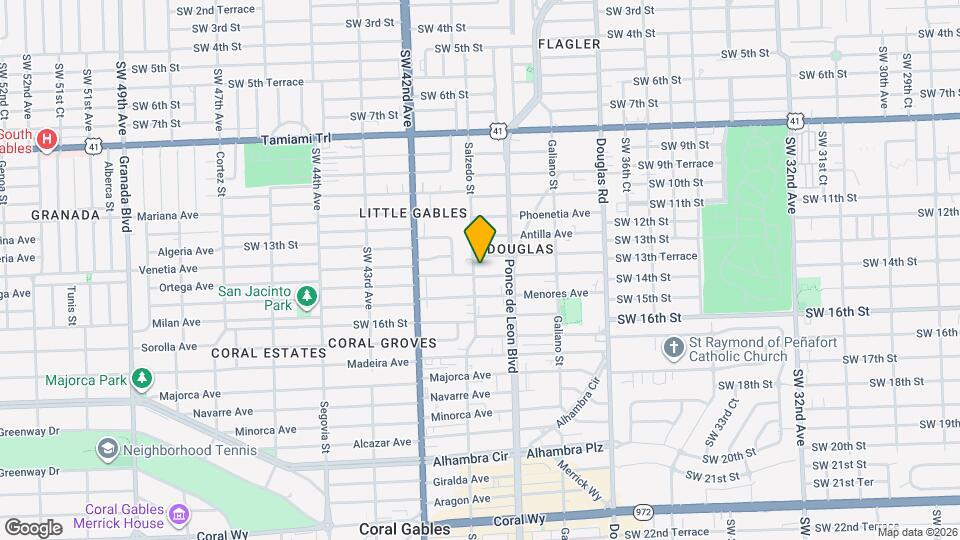 231 Salamanca Ave Map and Location Details