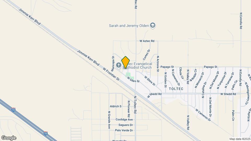 4220 N Granada Dr Map and Location Details