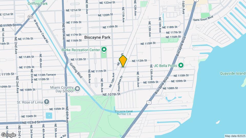 11070 Peachtree Dr Mapa y Detalles de la Ubicación