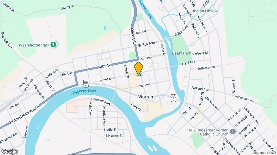 Warren Apartments Map and Location Details