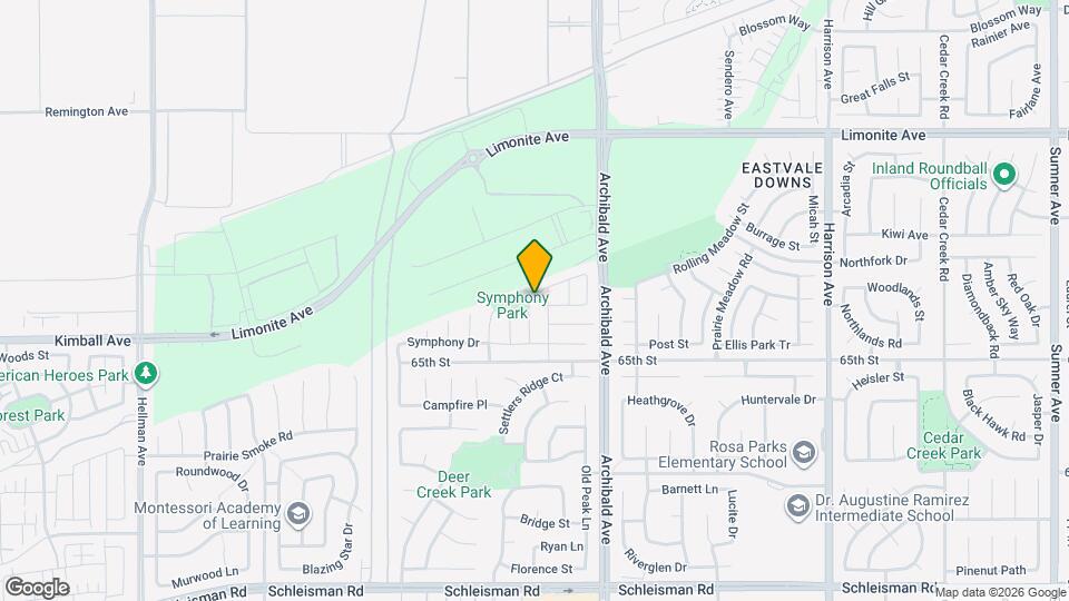 6488 Cadenza Dr Map and Location Details