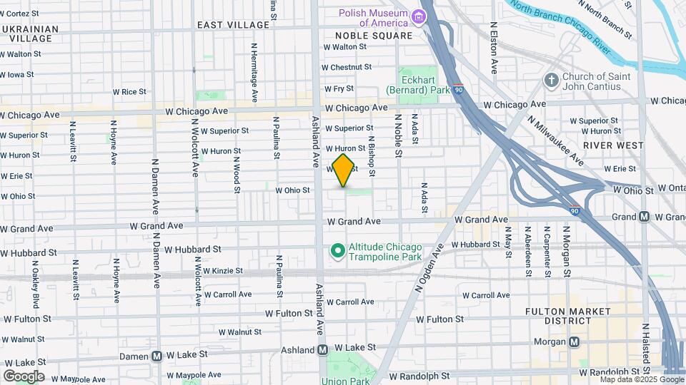 1501 W Ohio St Map and Location Details