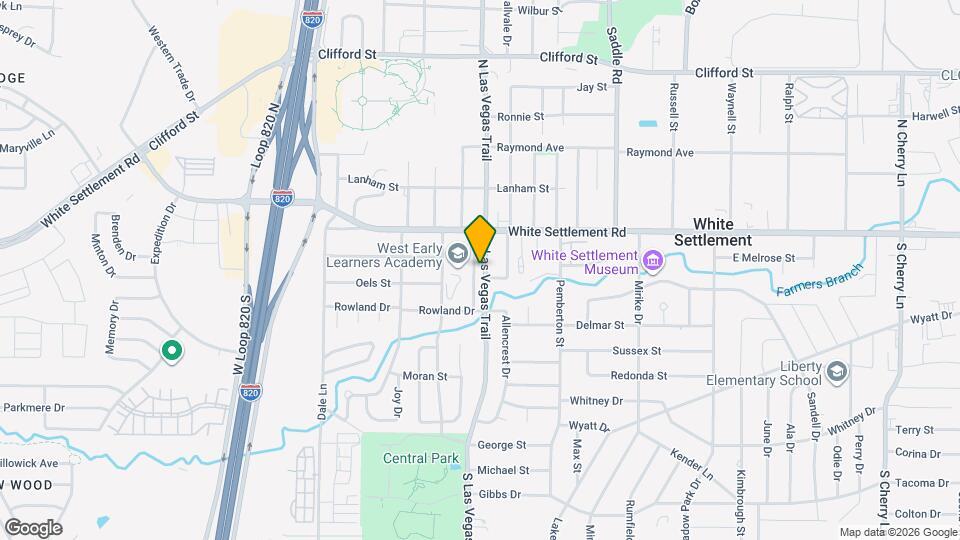 140 S Las Vegas Trail Map and Location Details